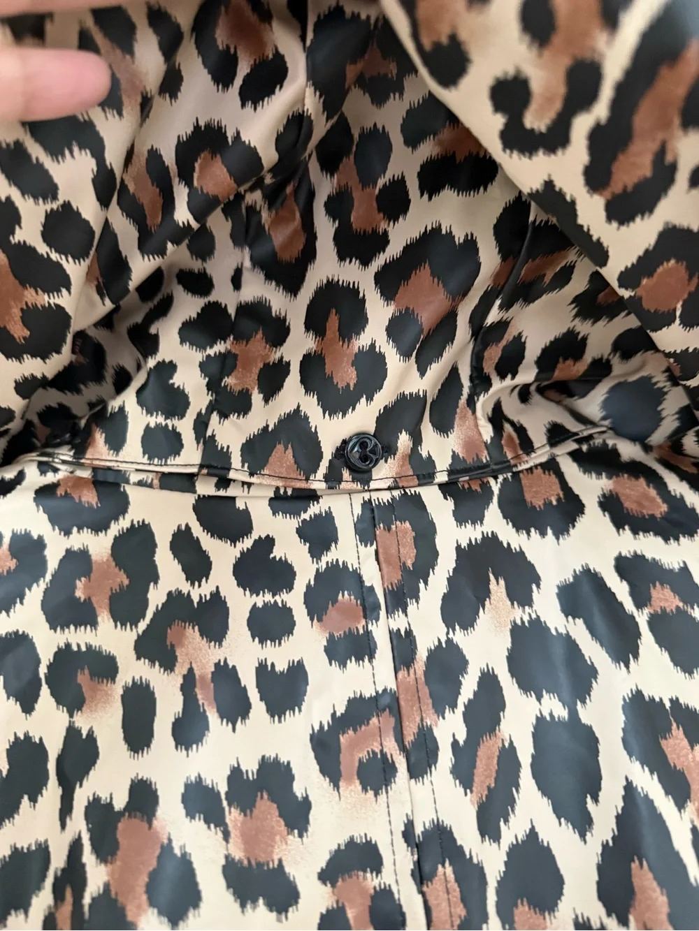 NWOT kate spade Leopard Print Rain Jacket
